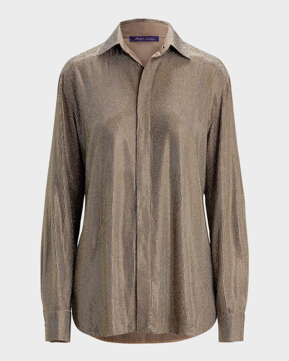 Adrien Relaxed Fit Embellished Shirt