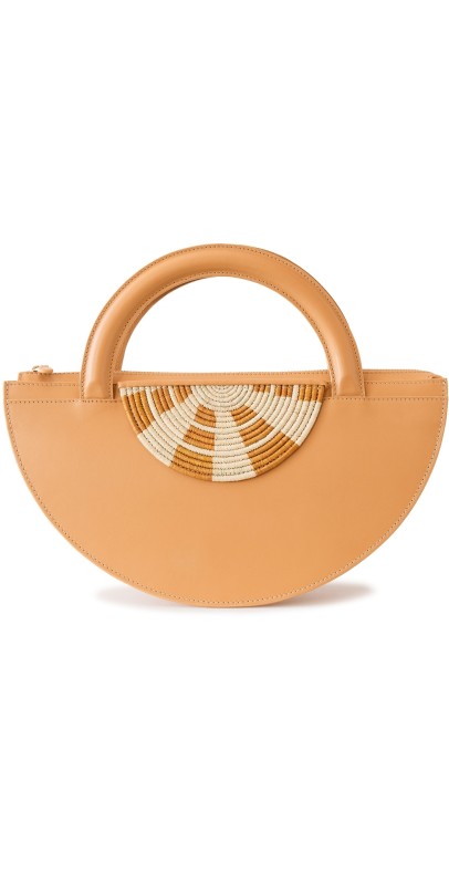 Eilaf Medani Extra Large Handbag Tan Maize Tan