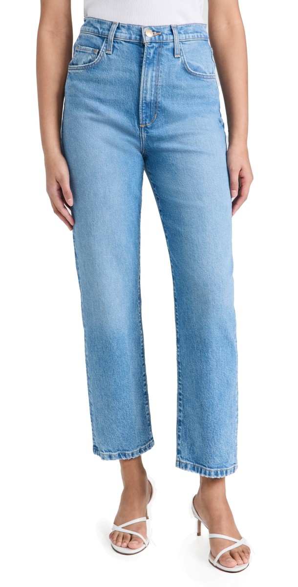 Favorite Daughter The Valentina Super High Rise Sraight Jeans Crosby