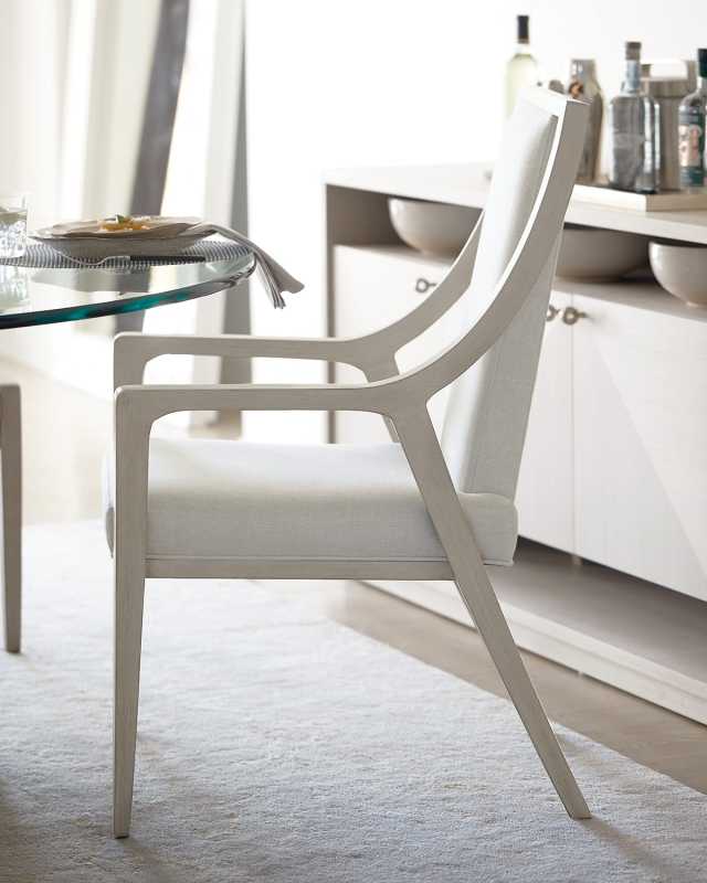 Axiom Cutout Dining Arm Chairs (Pair)