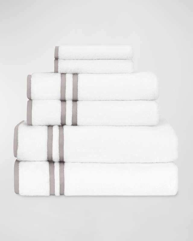 Ribbons Bath 6-Piece Set, Monogrammed