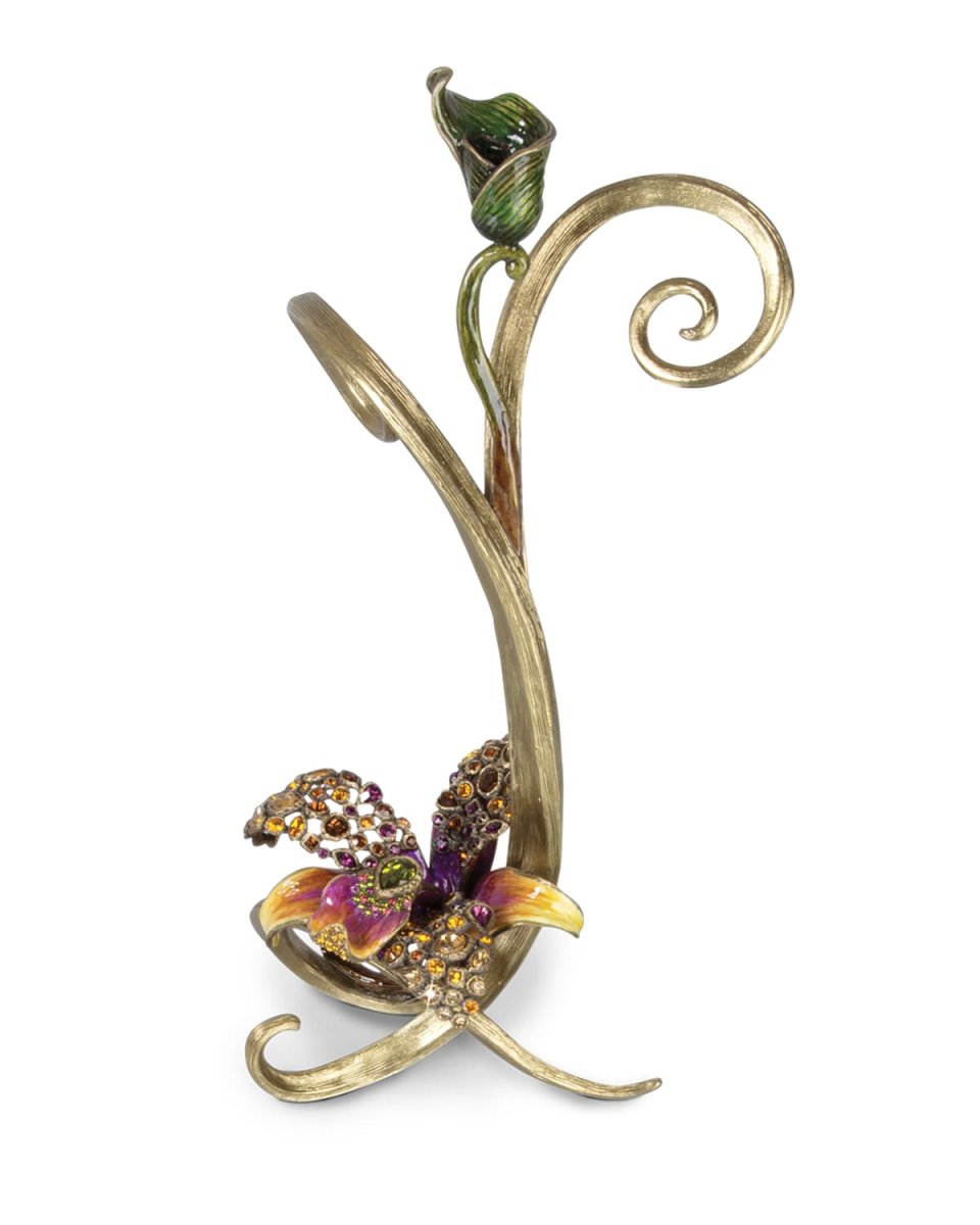 Mirabelle Orchid Single Candlestick
