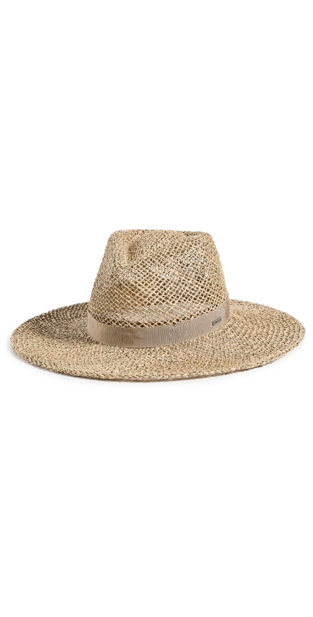 Brixton Joanna Straw Hat Tan Seagrass