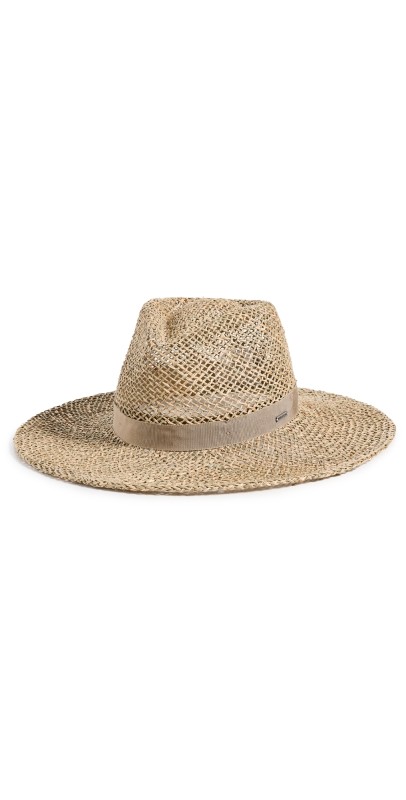 Brixton Joanna Straw Hat Tan Seagrass