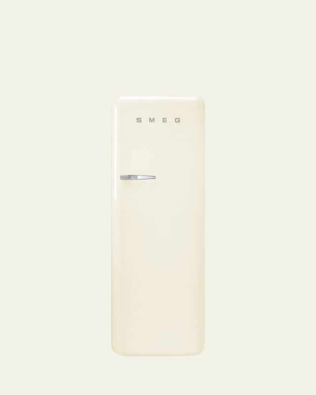 FAB28 Retro-Style Refrigerator with Internal Freezer, Right Hinge