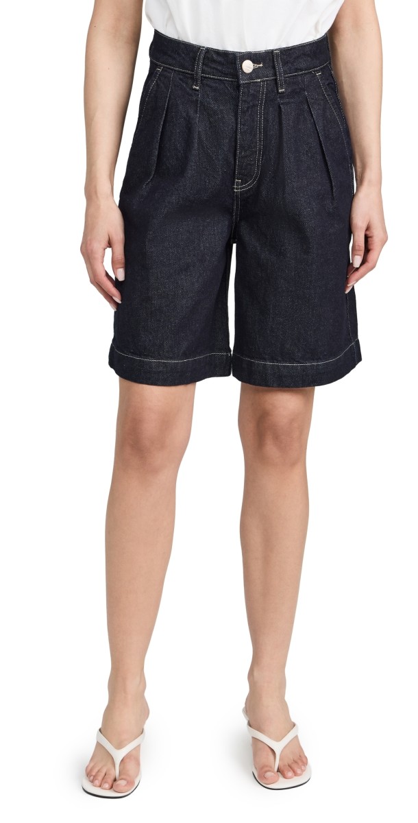 Damson Madder Poppy Jorts Dark Indigo