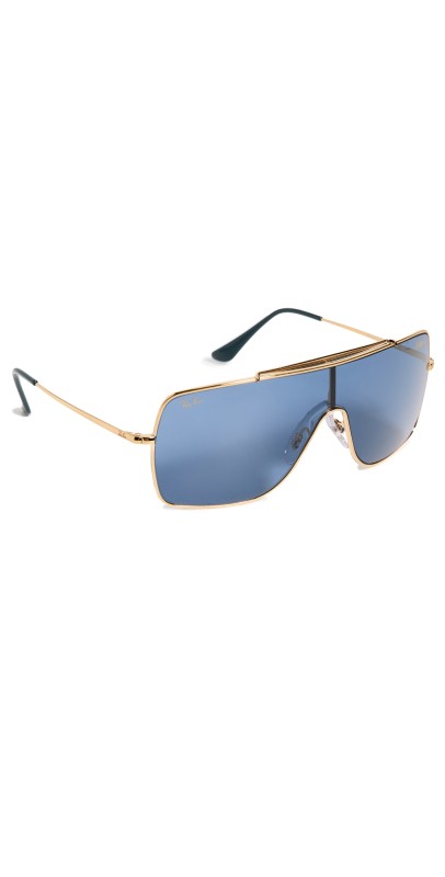 Ray-Ban Wings II Sunglasses Legend Gold/Dark Blue