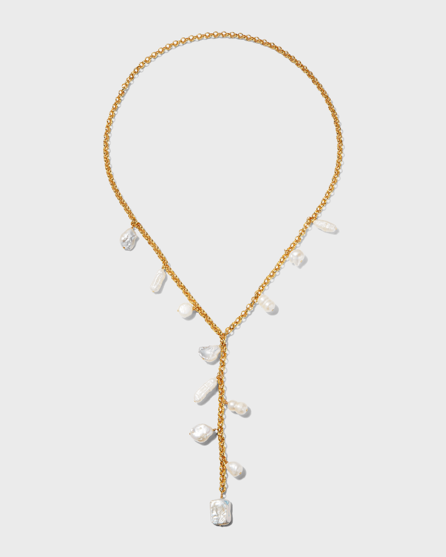 Baroque Pearl Y-Necklace