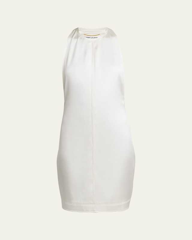 Racerback Sleeveless Mini Sheath Dress