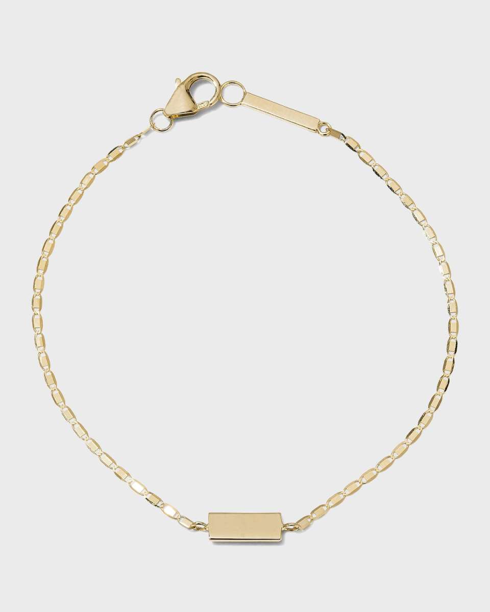 Petite Malibu Gold Tag Bracelet