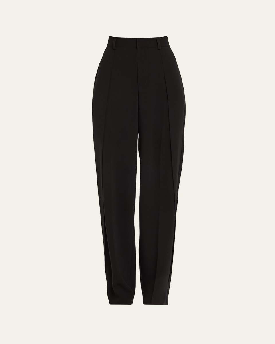Becca Straight-Leg Crepe Pants