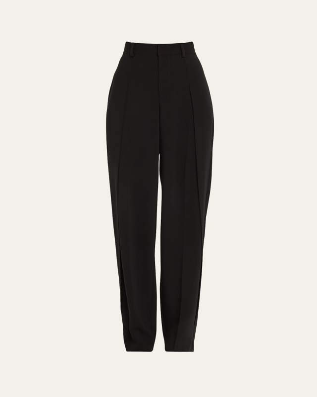Becca Straight-Leg Crepe Pants