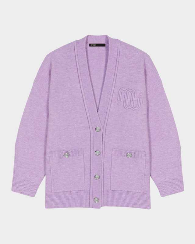 Mycollego Oversized Wool-Blend Cardigan