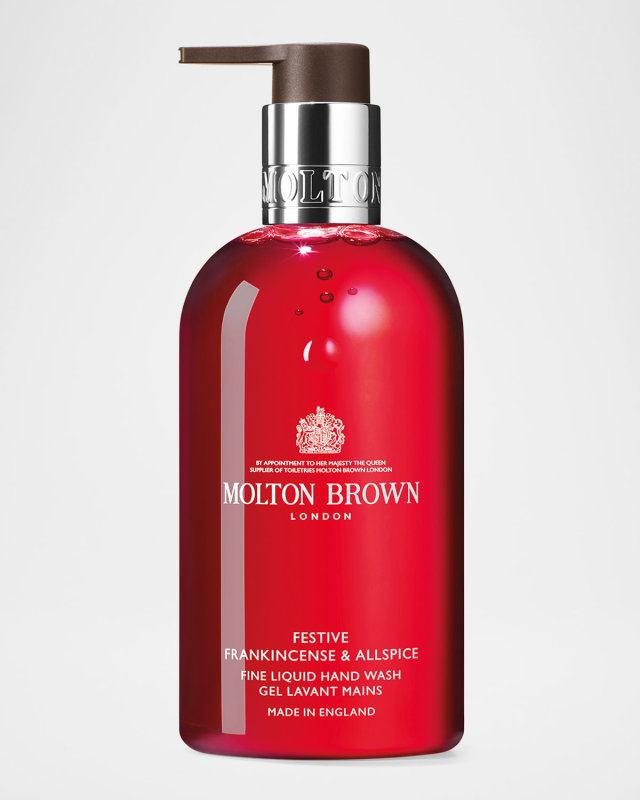 Festive Frankincense & Allspice Fine Liquid Hand Wash, 10 oz.