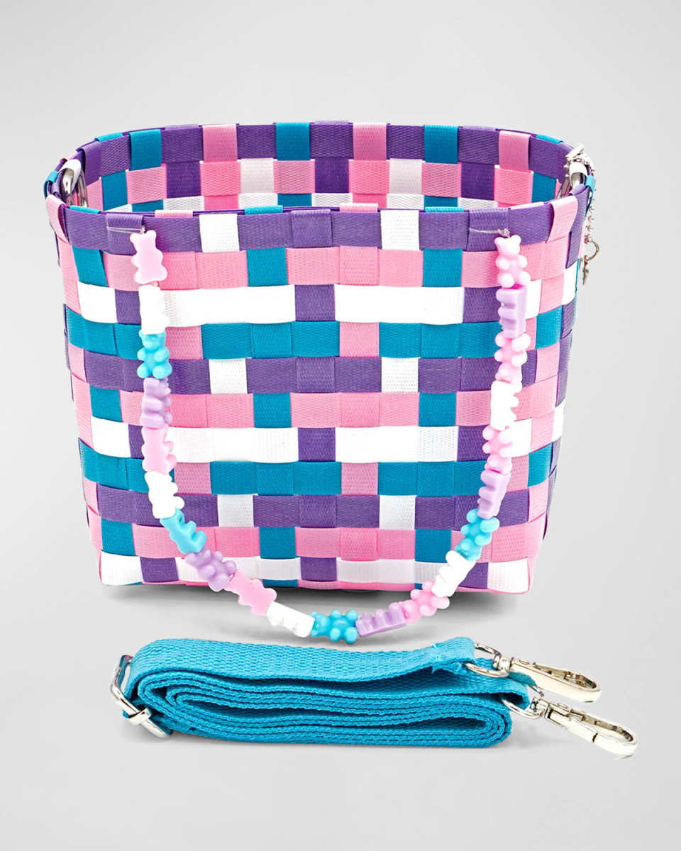 Girl's Gummy Bear Woven Tote Bag