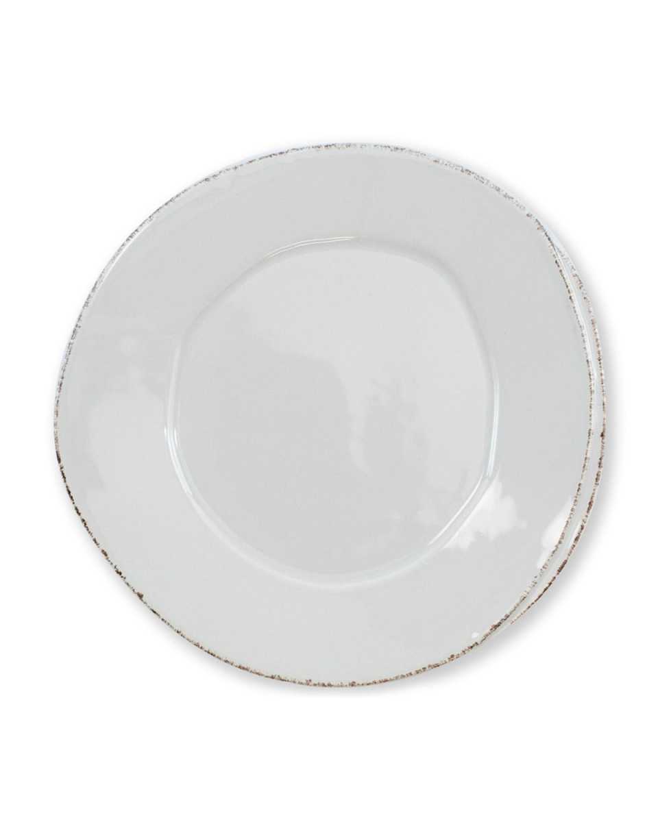 Lastra Salad Plate, Light Gray