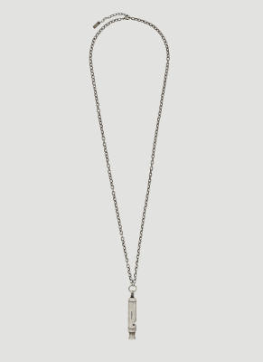 Saint Laurent Whistle Pendant Necklace