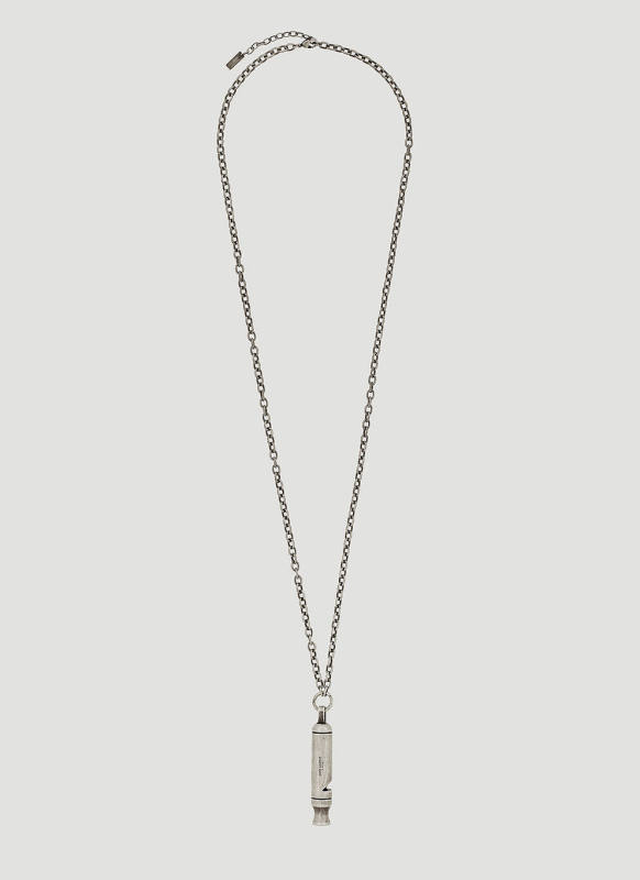 Saint Laurent Whistle Pendant Necklace