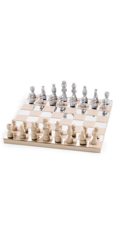 Printworks The Art of Chess Mirror Mirror/Beige One Size