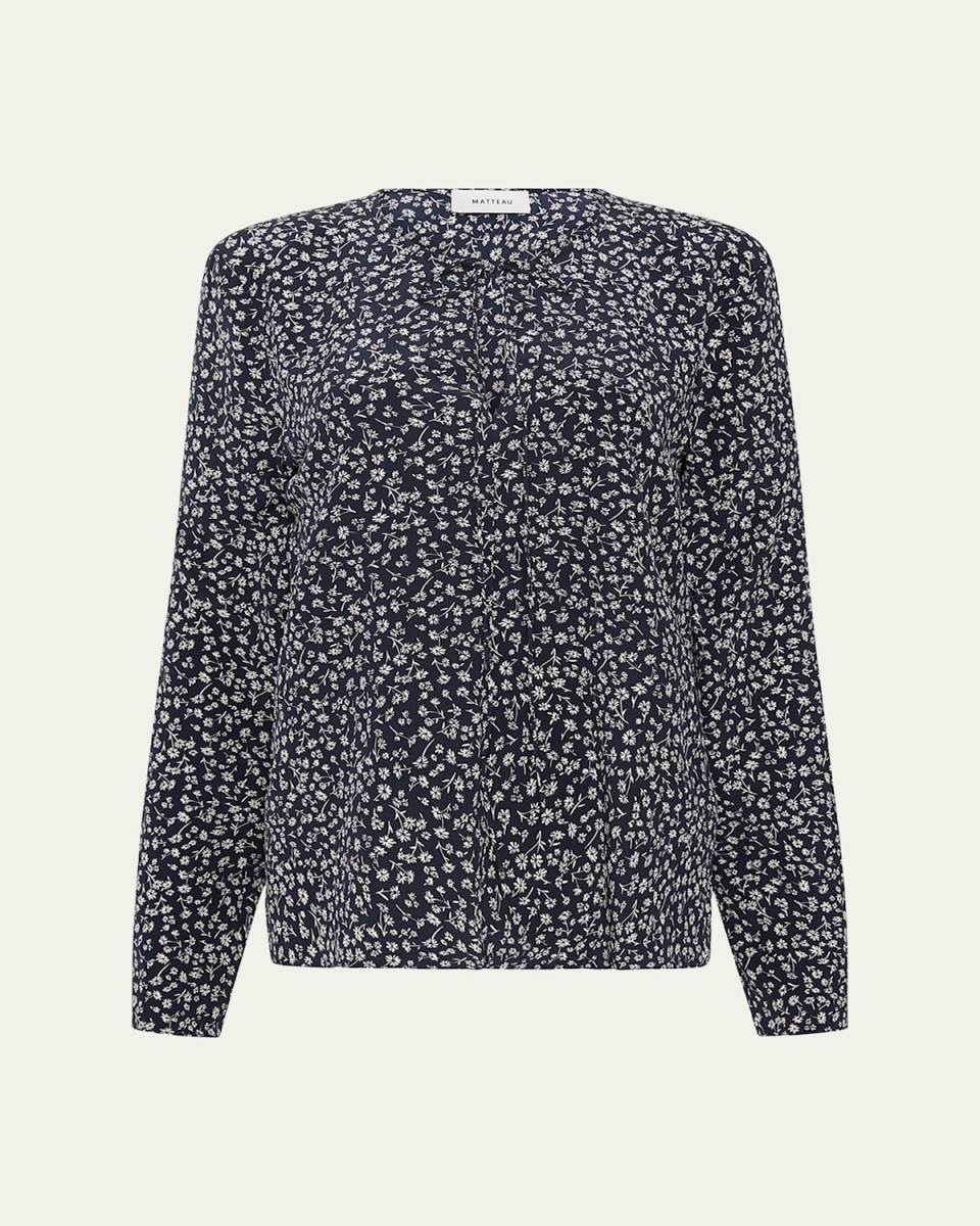 Dandelion Popover Tie Blouse