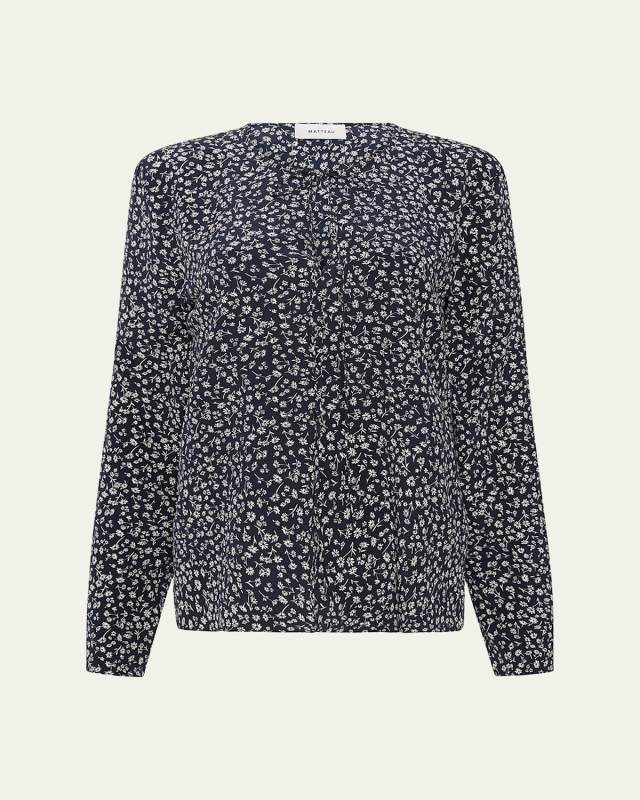 Dandelion Popover Tie Blouse