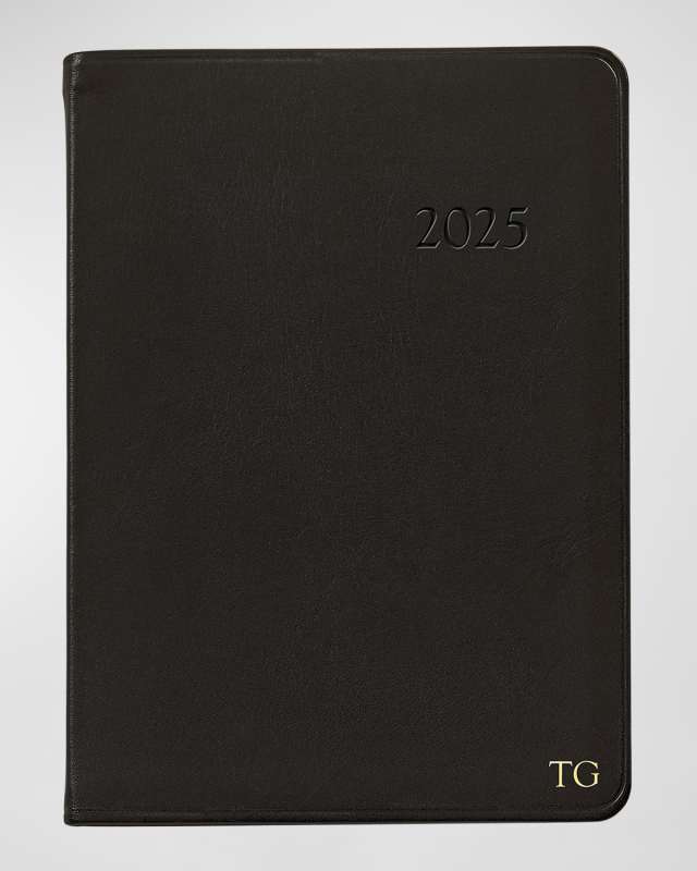 2025 Leather Notebook, Personalized
