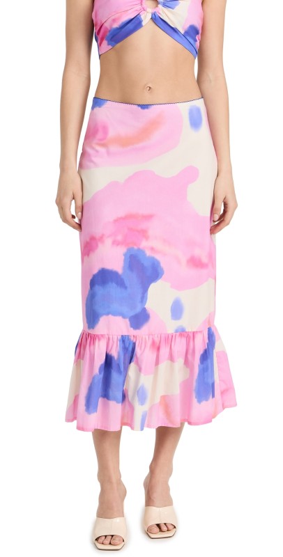 De Loreta Unu Skirt Millpa Rosa Print