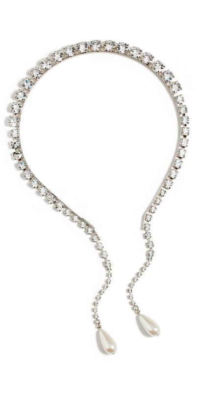 LELET NY Athena Headband Silver