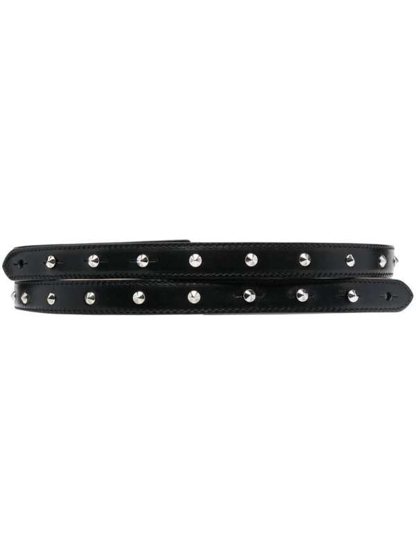 studded leather belt