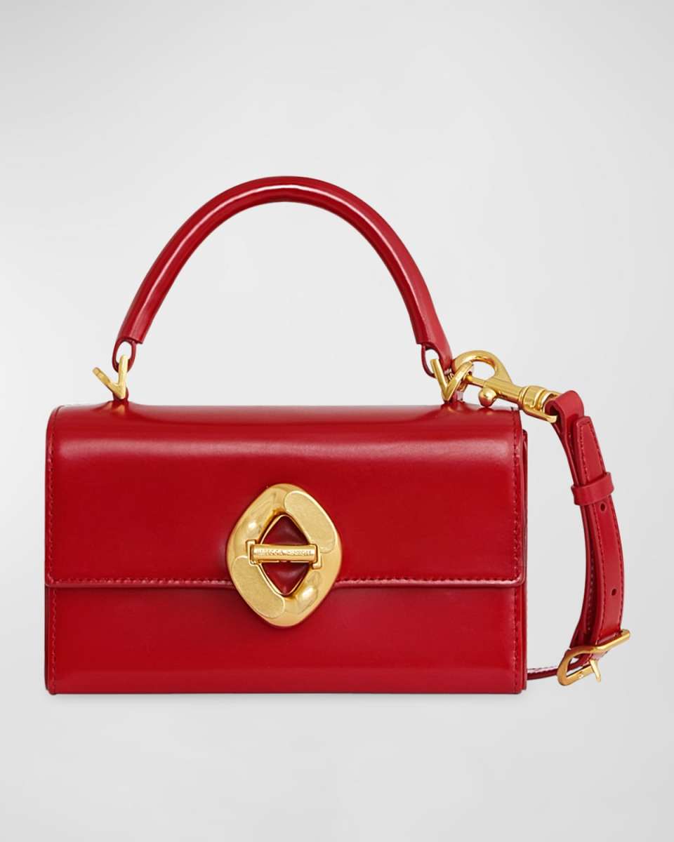 G Mini Flap Leather Crossbody Bag