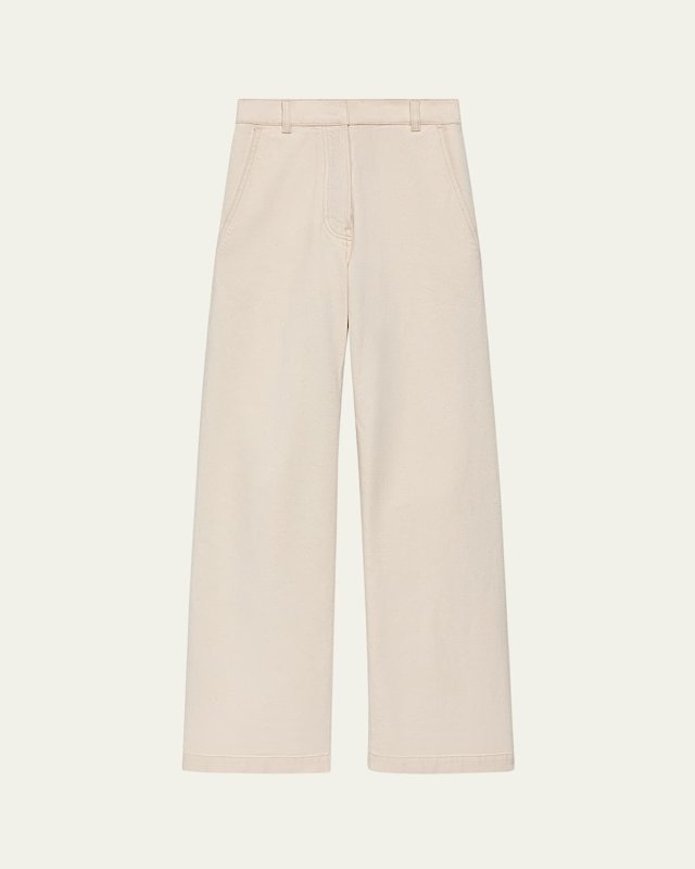 Carpenter Denim Wide Leg Pants