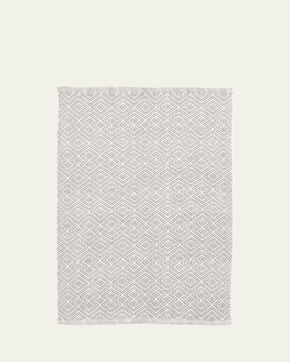 Annabelle Grey Handwoven Indoor/Outdoor Rug, 8' x 10'