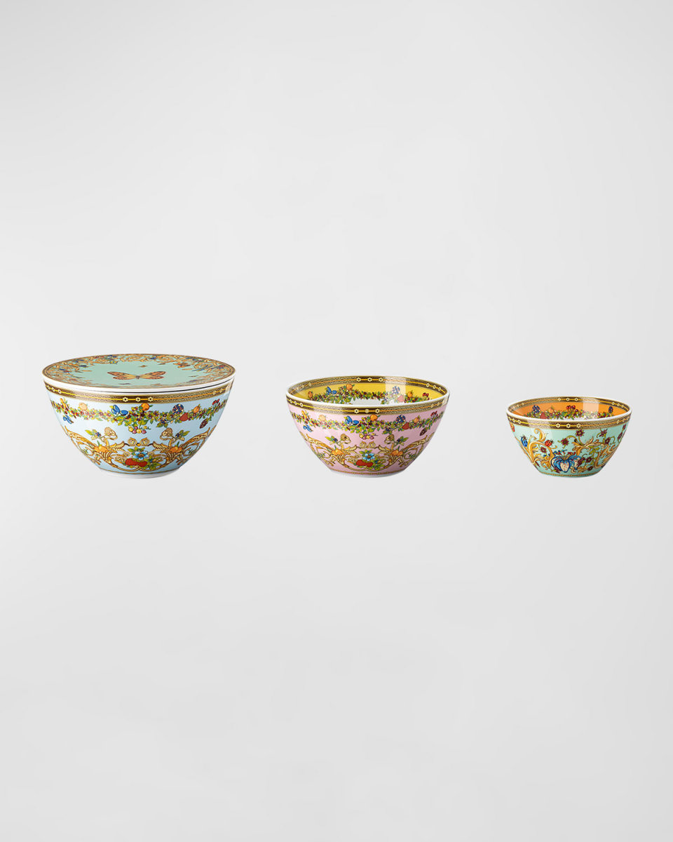 Butterfly Garden Modern Bowl Set