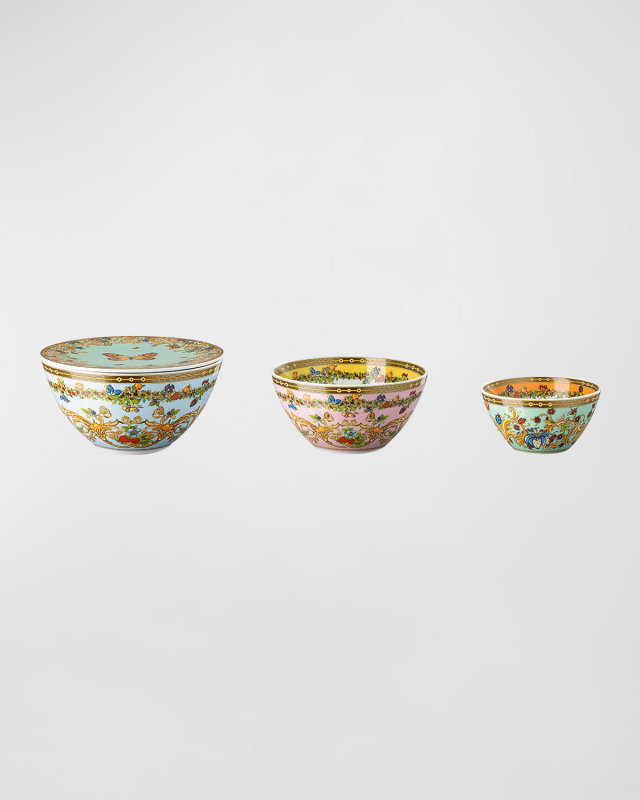Butterfly Garden Modern Bowl Set