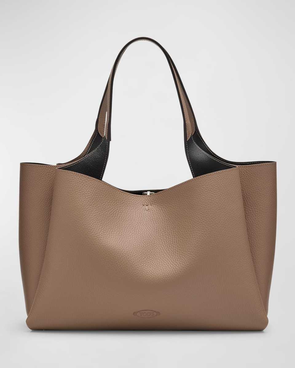 Calf Leather Tote Bag