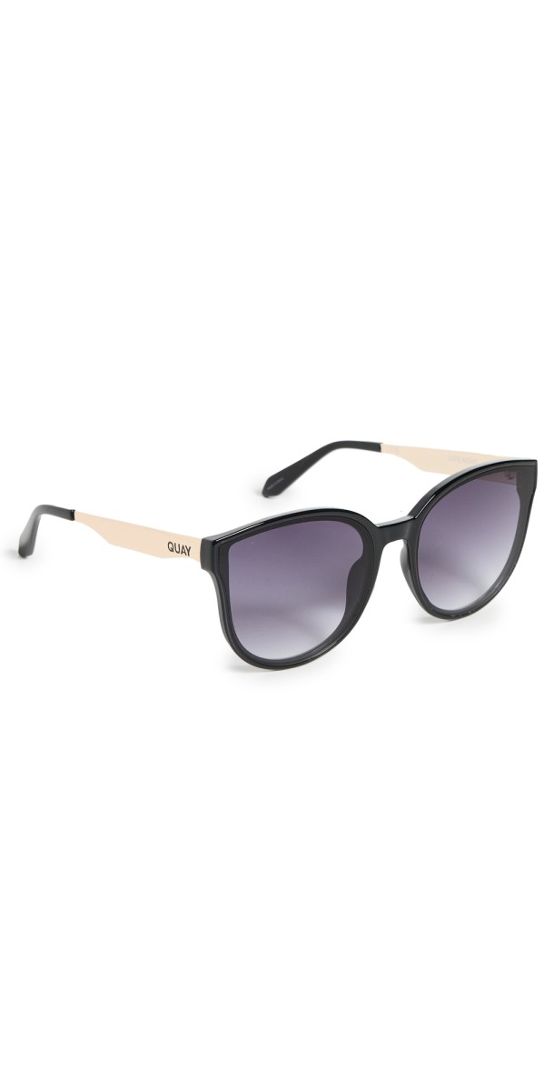 Quay Date Night Sunglasses Black/Smok