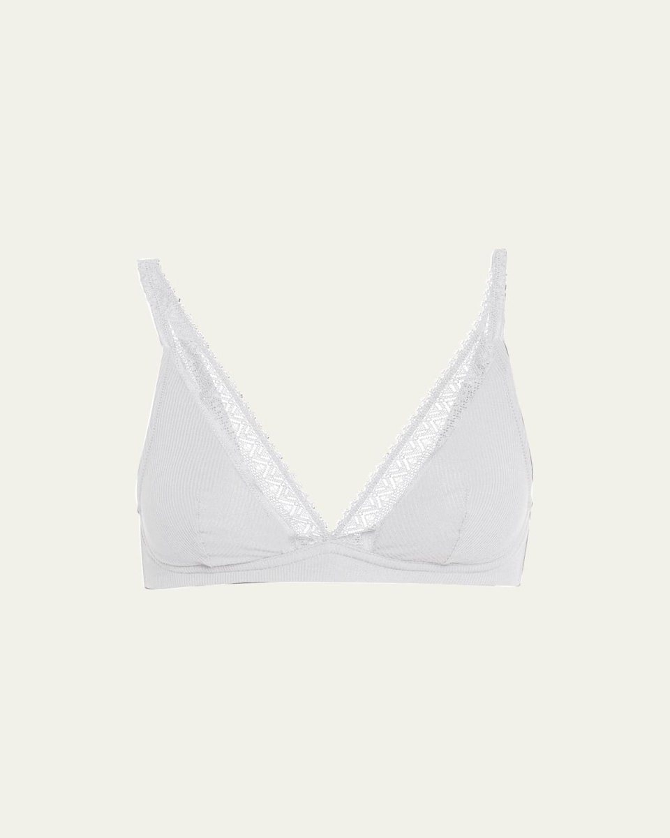 Eugenie Wireless Bralette w/ Lace Trim
