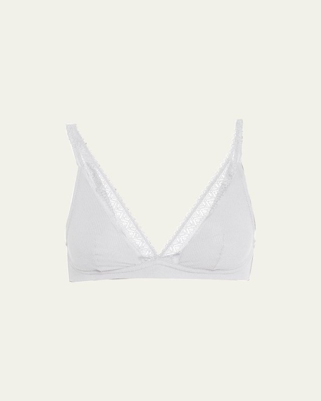 Eugenie Wireless Bralette w/ Lace Trim