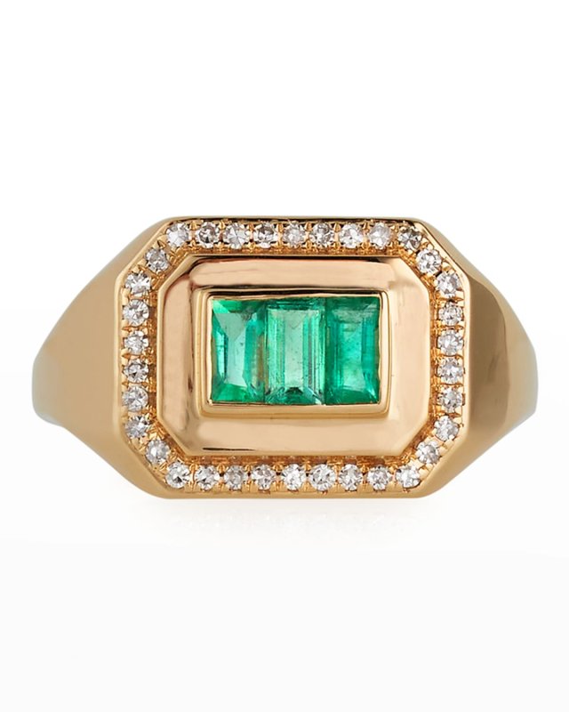 Champion Emerald Ring, Size 4