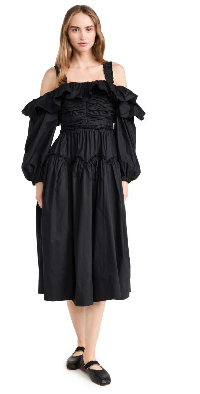 Ulla Johnson Caprice Dress Noir