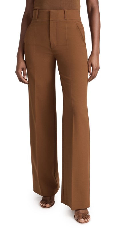 FRAME Relaxed Trousers Tawny