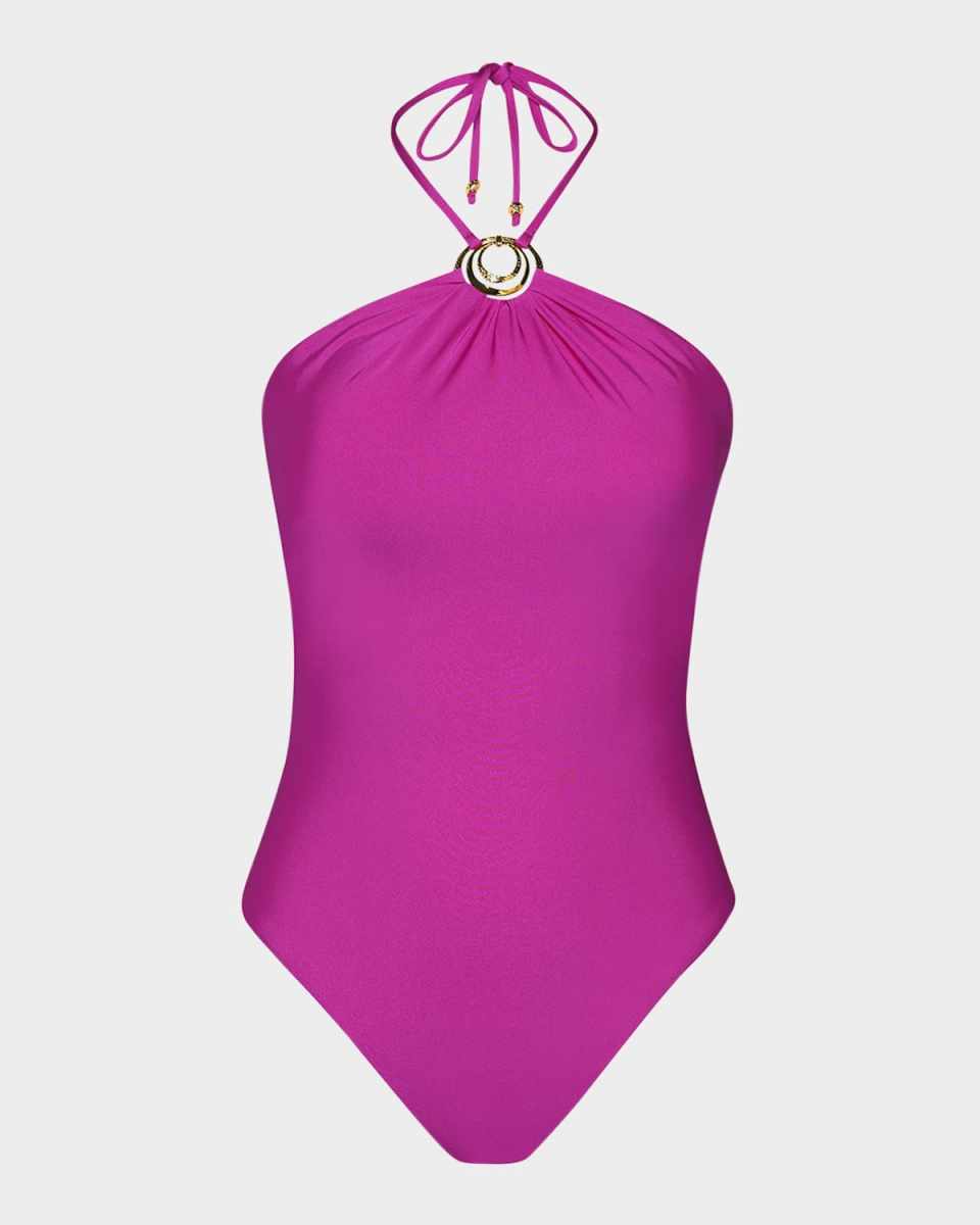 Gypset Halter One-Piece Swimsuit