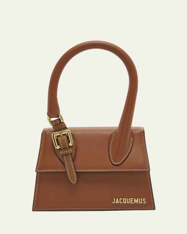 Le Chiquito Moyen Leather Top-Handle Bag