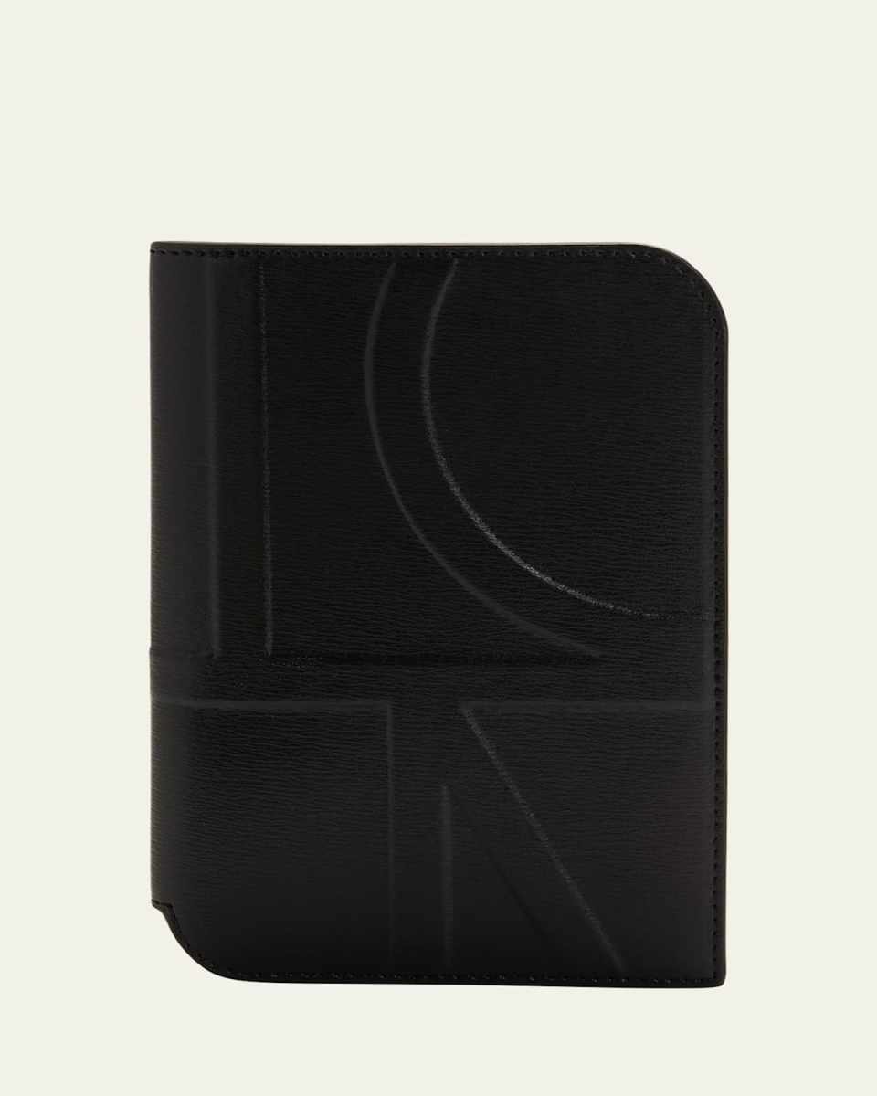 Monogram Leather Passport Holder
