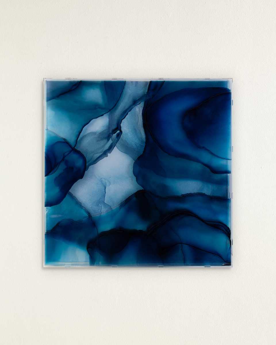 "Beyond the Blue Veil" Original Wall Art by Tony Fey