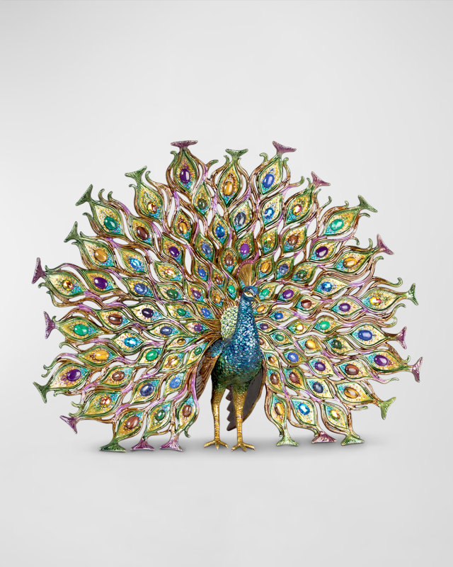 Stanton Fan Tail Peacock Figurine