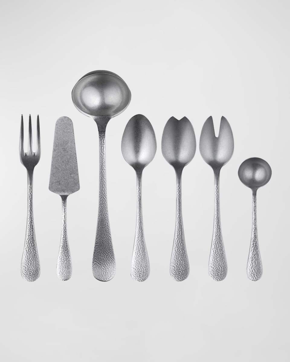 Epoque Pewter 7-Piece Full Serving Set