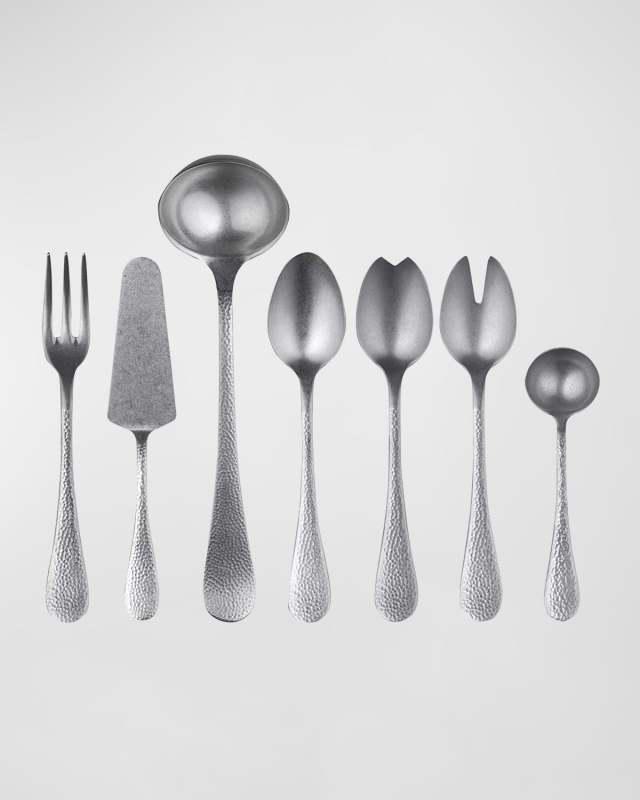 Epoque Pewter 7-Piece Full Serving Set