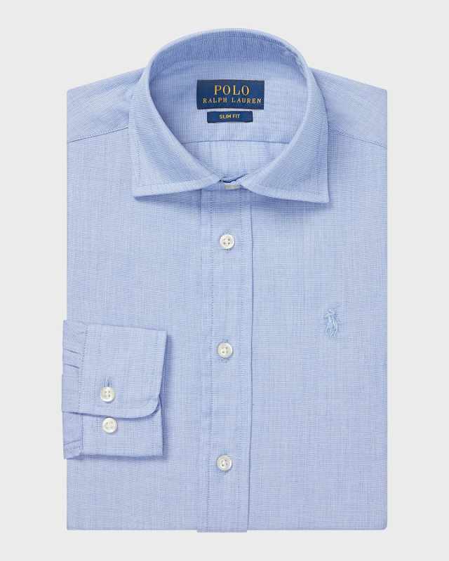 Boy's Regent Slim Fit Button Down Shirt, Size 8-1