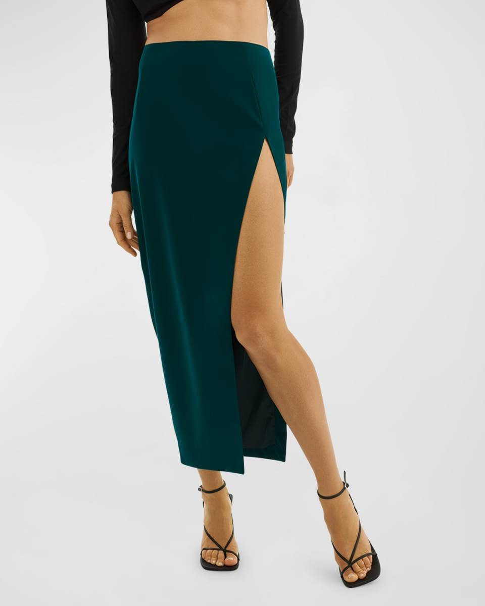 Jay Midi Slit Skirt